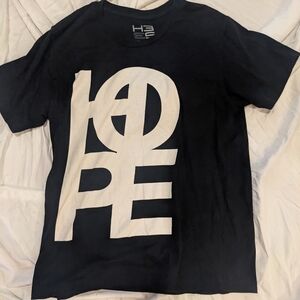 HOPE Black and White Graphic Tee
